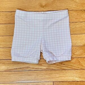 💕Sz 6 SweetHoney sweet pink and white checked shorts!